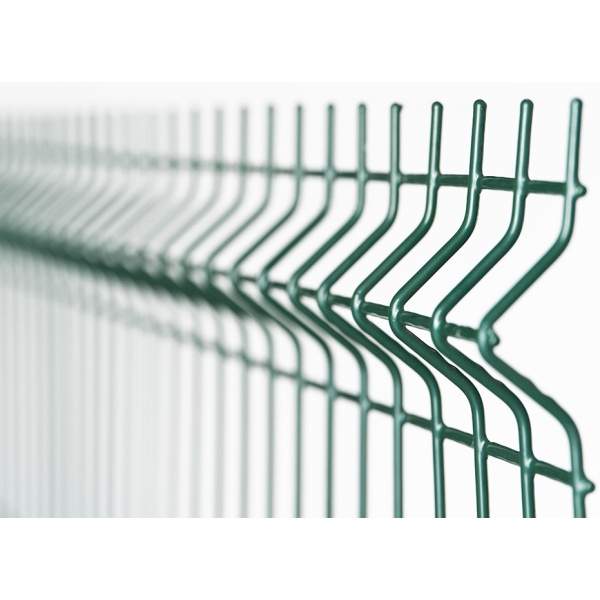Panou gard bordurat plastifiat 1.5m x 2m grosime 4.2mm verde - Dial - Img 2