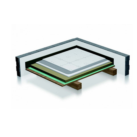 Placă gips pentru pardoseli tip șape flotante 12.5x1500x1000mm vidifloor Knauf - Img 2