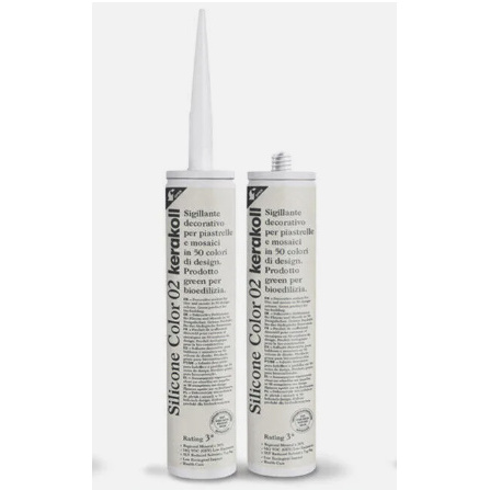 Silicon sanitar Alb 02 310ml SILICONE COLOR KERAKOLL