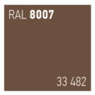 Spray acrylic 33482 maro intens lucios - ral 8007 - Img 2