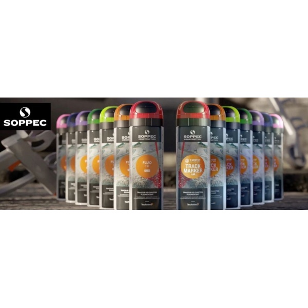 Spray marcaj fluorescent verde 500ml TRACK MARKER Soppec