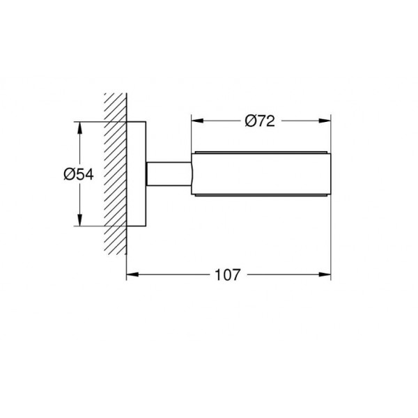 Suport pahar/sapuniera /dozator ESSENTIALS 40369001 Grohe - Img 2
