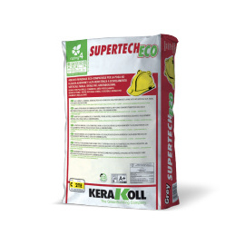 Adeziv flexibil gresie faianta Supertech Eco C2TE gri 25kg Kerakoll