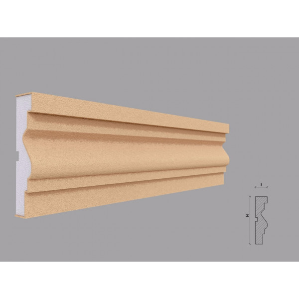 Ancadrament fereastra FP129 dimensiuni 120x30x2000mm