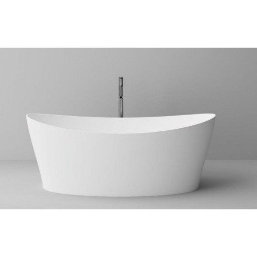Cada freestanding ovala din compozit, POROS fara preaplin ventil click-clack inclus MRM601143161003 Cast Marble - Img 2