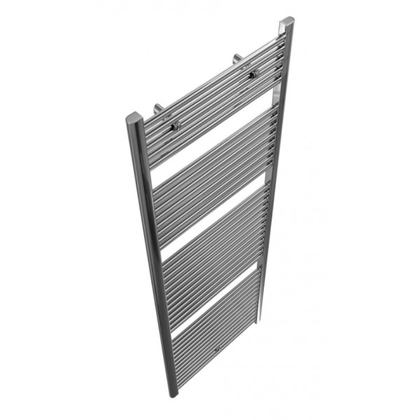 Calorifer baie portprosop cromat drept kit instalare inclus - Img 3