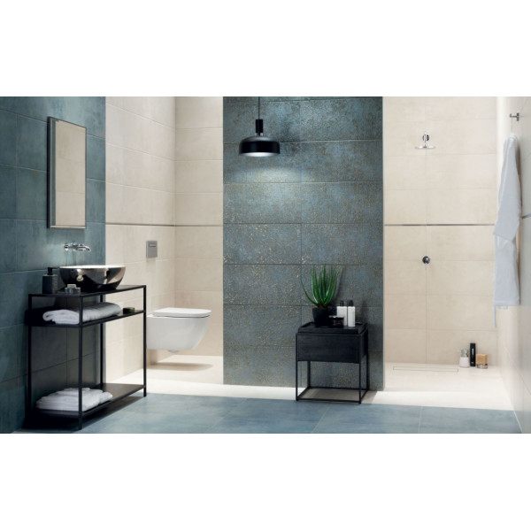 Gresie MARGOT BLUE portelanata, rectificata, interior-exterior, albastru mat 59.8x59.8cm Tubadzin - Img 2