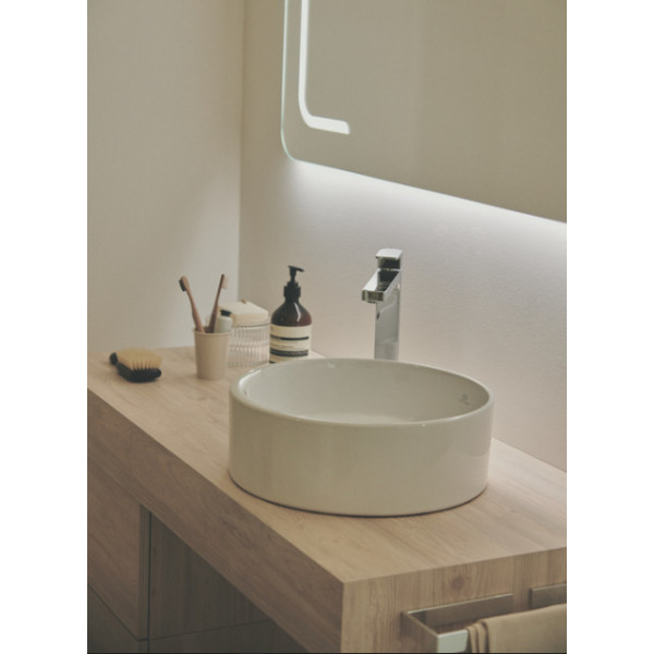 Lavoar baie pe blat Strada II, rotund alb din ceramica Ideal Standard - Img 4