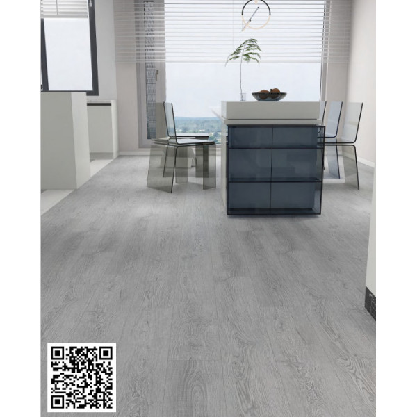 Pardoseala tip parchet SPC stejar gri ENNIKA OAK GREY, 6 mm, 33, 2.2448 mp/pac - Img 4