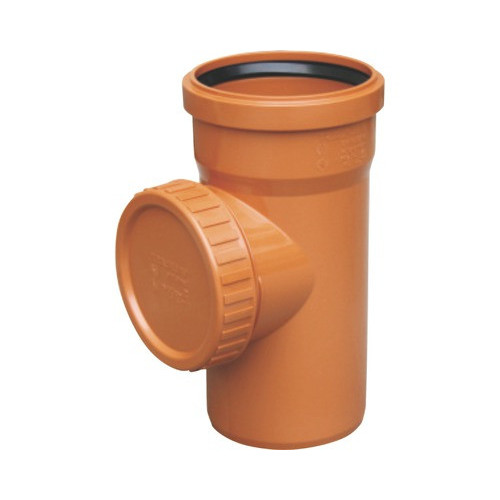 Piesa Inspectie canal PVC orange