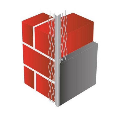 Profil de colt zincat pentru tencuiala 34x34x3000mm - Img 2