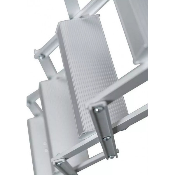 Scara de pod izolata DOLLE CLICK FIX 76 VARIO (scara metalica) - izolatie 7cm