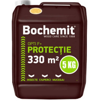 Solutie protectie preventiva lemn concentrata Bochemit Opti F+ transparent 5kg