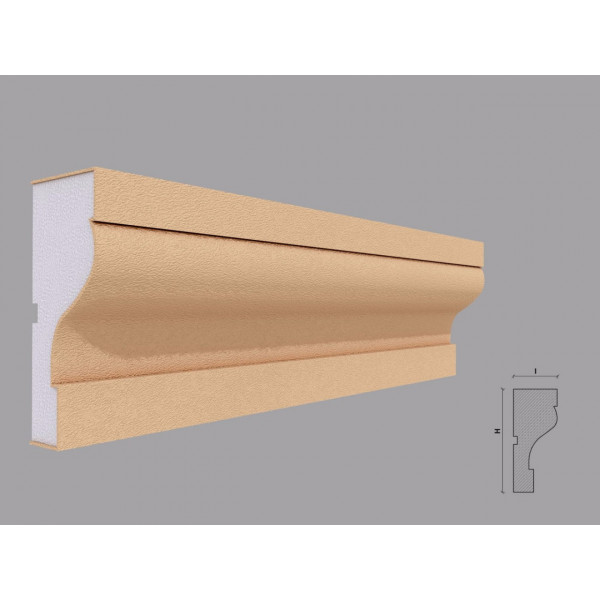 Ancadrament fereastra FP105 dimensiuni 130x55x2000mm