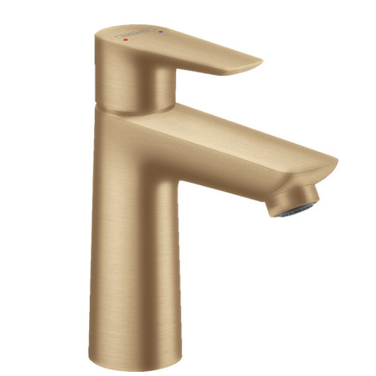 Baterie lavoar Talis E 110 brushed bronze cu ventil click clack HAN71710140