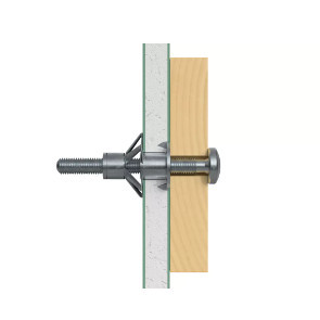 Diblu metal pentru spatii cu goluri 6x37mm HM - Img 2