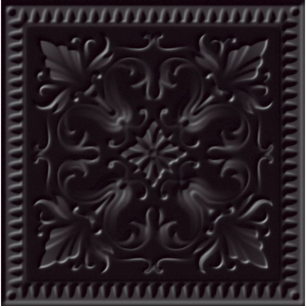 Faianta CLASSY CHIC NERO C STR SCIANA 19.8X19.8cm