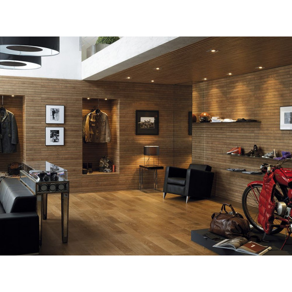 Faianta LISTON OXFORD COGNAC portelanata, rectificata, interior,tip lemn 33.1x100 Porcelanosa - Img 4