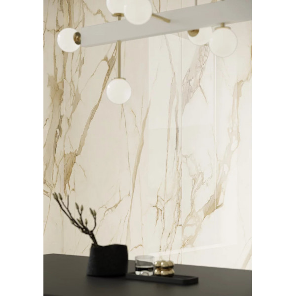 Faianta Warm Wind Gold 29.8x89.8 Paradyz - Img 5