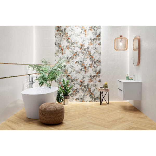 Gresie SALIA BEIGE STR 14.8x59.8cm - Img 2