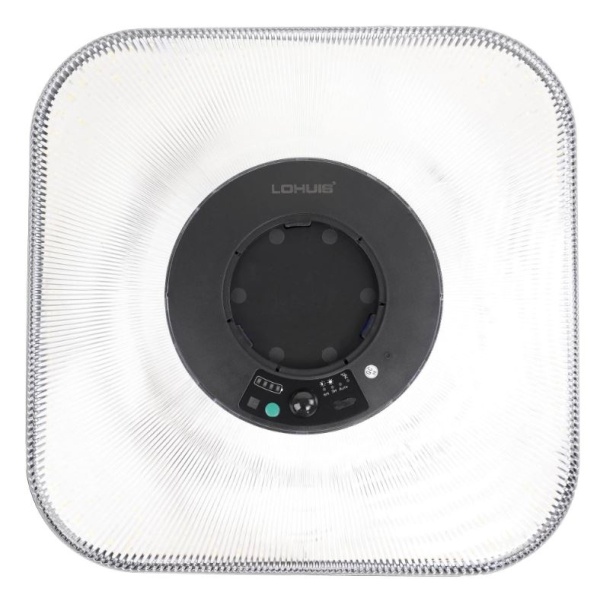 Lampa LED solara cu temperatura de culoare ajustabila, senzor, telecomanda si stalp 2.5m - Img 5