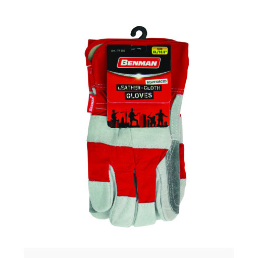 Manusi de piele vita marimea 10 / XL - Img 2