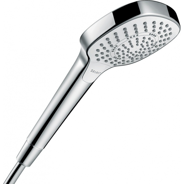 Para de dus Hansgrohe Croma Select E Multi, cu trei tipuri de jet 26810400