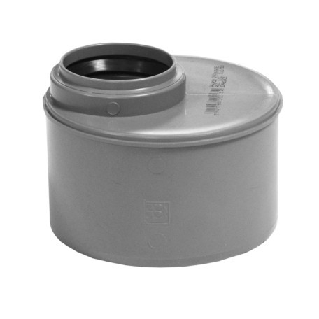 Reductie PP scurta 110-50 canalizare interioara culoare gri