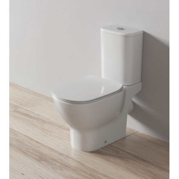 Rezervor WC TESI 3/6L | alimentare inferioara IDST356801 - Img 2