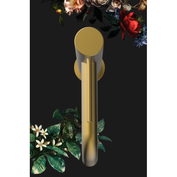 Baterie lavoar Slimmer Himark, brushed gold, Cold Start – M Size - Img 8