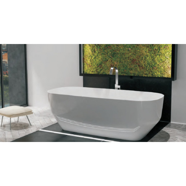 Cada freestanding SERPENS 2 EverHard fara preaplin ventil click-clack crom CEN165.075.055.1-4.0.3.0.0 Vayer - Img 4