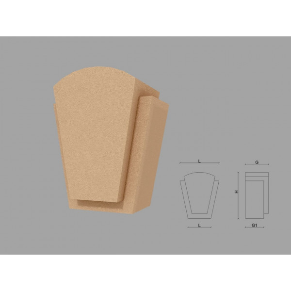 Cheie de bolta FPCB08 dimensiuni 215x100x163mm