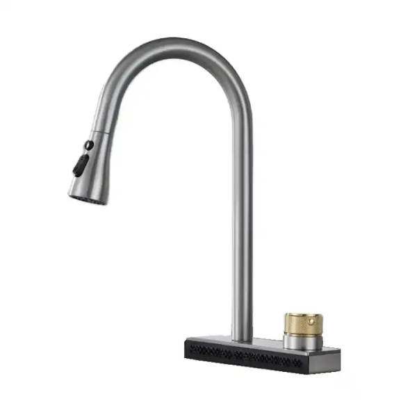 Chiuveta bucatarie multifunctionala Smart, inox, satin, cu baterie, o cuva, 75 x 48 x 22 cm, Anahita - Img 3