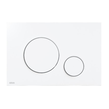 Clapeta actionare THIN alb M670 Alcadrain
