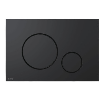 Clapeta actionare THIN negru mat M678 Alcadrain