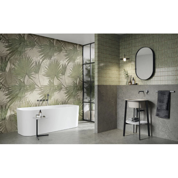 Decor Green Philosophy Olive Panel 89.8x119.2 Paradyz - Img 3