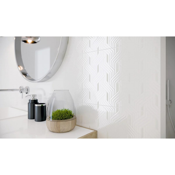 Decor SYNERGY BIANCO INSERTO 30X60cm - Img 2