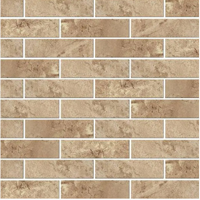 Faianta elevatie MATTONE PIETRA BEIGE, interior/exterior, bej mat, tip caramida 6.6X24.5cm  - Img 2
