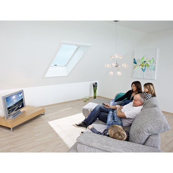 Fereastra mansarda din PVC cu 2 sticle, 94x118cm, cu termoizolatie ROTO - Img 3