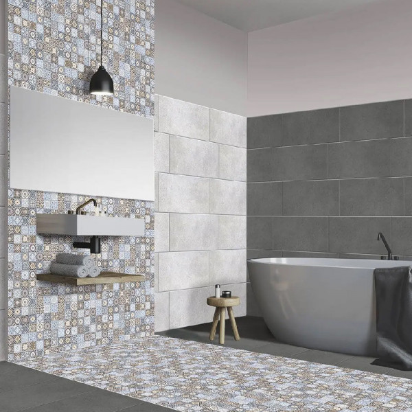 Gresie TANUM ANTRACIT 6060-0125 30X60cm portelanata, interior-exterior Cesarom - Img 2