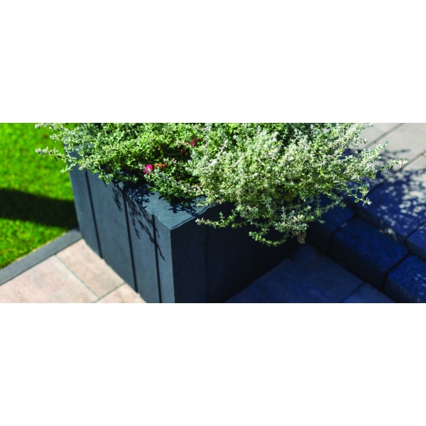 Jardiniera Cubo antracit Elpreco - Img 2