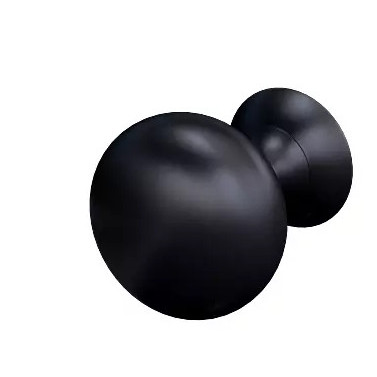 Maner mobilier negru MONTEBIANCO Oristo