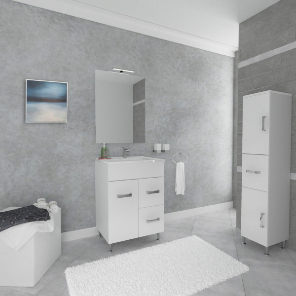 Mobilier baie cu lavoar MADRID 60cm SAV 502 - Img 5