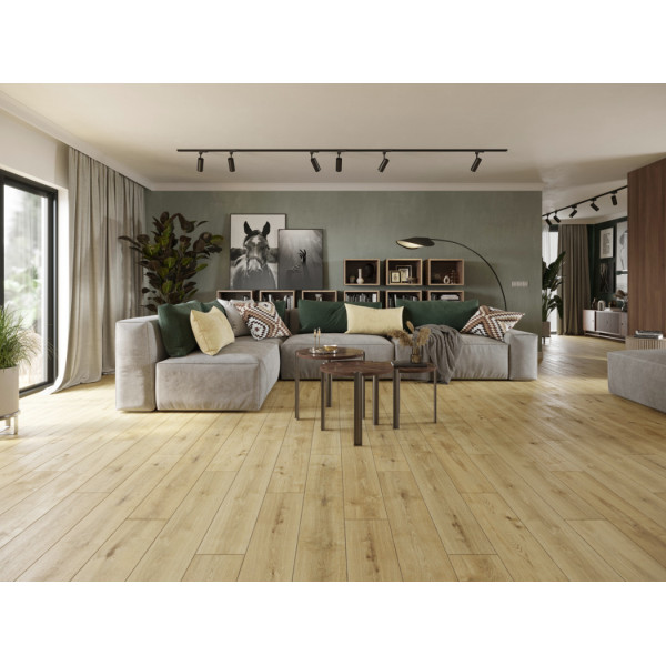 Parchet laminat Charm Livorno Oak 8mm 56687, rezistent la apa, AC5/33, Classen