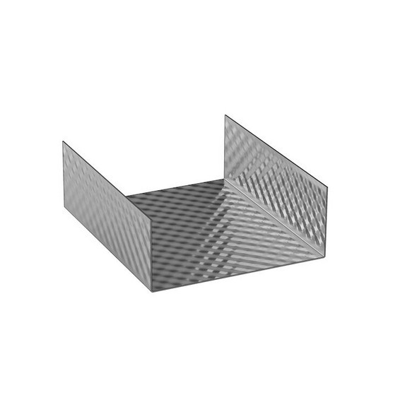 Profil UW 100x3000mm pentru gips carton de 0.5mm Siniat Smart