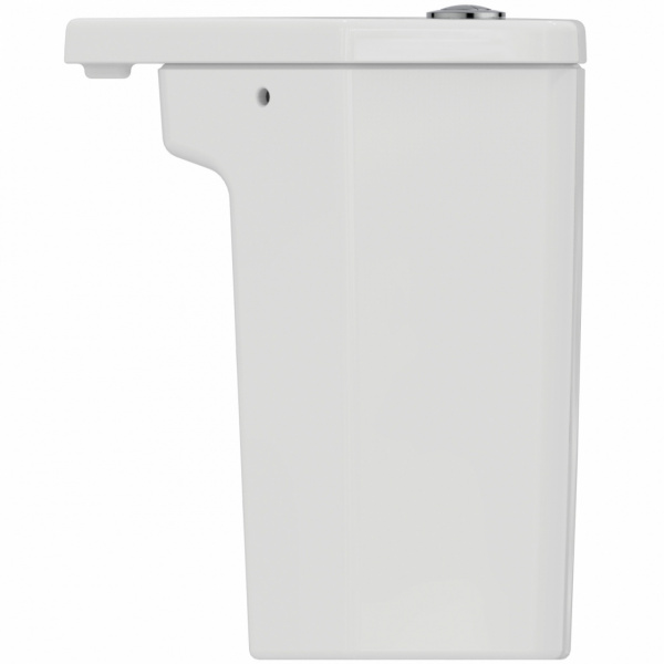 Rezervor wc i.Life S montare pe colt si alimentare inferioara alb T520101 - Img 2