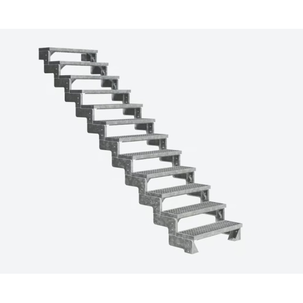 Scara de exterior metalica cu 13 trepte Gardentop Dolle - Img 2