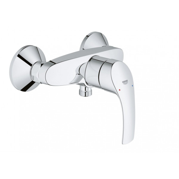 Set baterii de dus Eurosmart baterie lavoar M-size si bara de 60cm 23322-335502-2785301 Grohe - Img 4