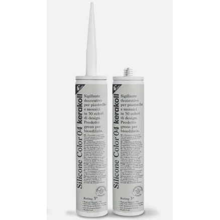 Silicon sanitar Alb 04 310ml SILICONE COLOR KERAKOLL