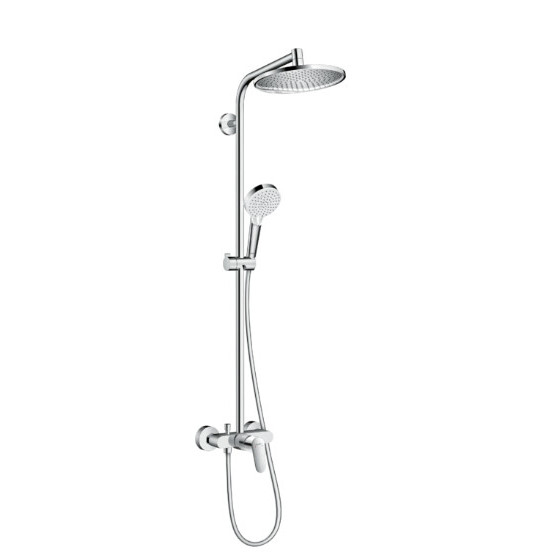 Sistem dus CROMETTA S 240 1 JET cu baterie monocomanda 27269000